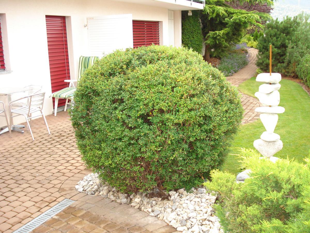 Ferienwohnung Lenggenhager Plantzette Sierre Exterior foto